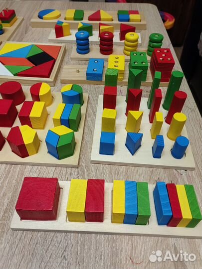 Деревянный сортер развивающий