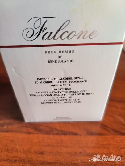 Парфюмерная вода Falcone мужская 100 мл