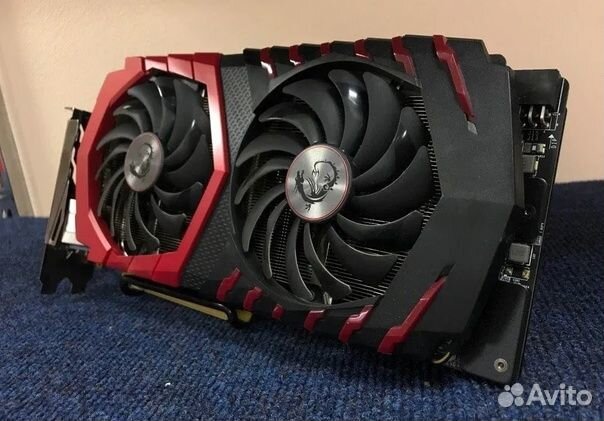 Видеокарта MSI 1060 6gb gaming x