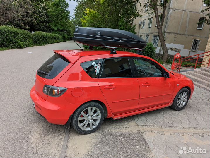 Автобокс на крышу Магнум 330л,185см, карбон черный