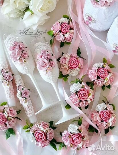 Цветочный браслет