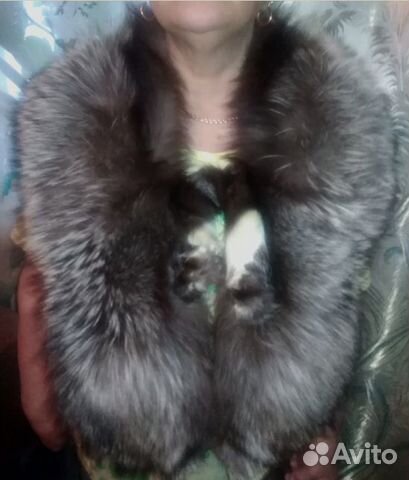 Горжетка чернобурка