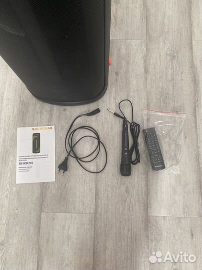 Портативная колонка soundmax sm-ms4205