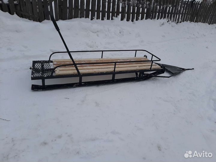 Сани волокуши для снегохода