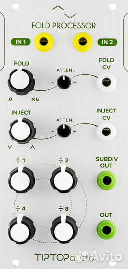 Tiptop Audio Fold Processor - White