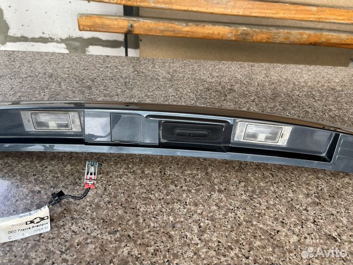 Накладка крышки багажника лада гранта