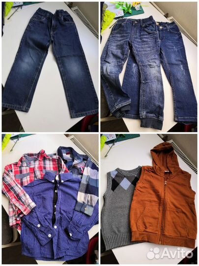 Пакет одежды на мальчика 104 110