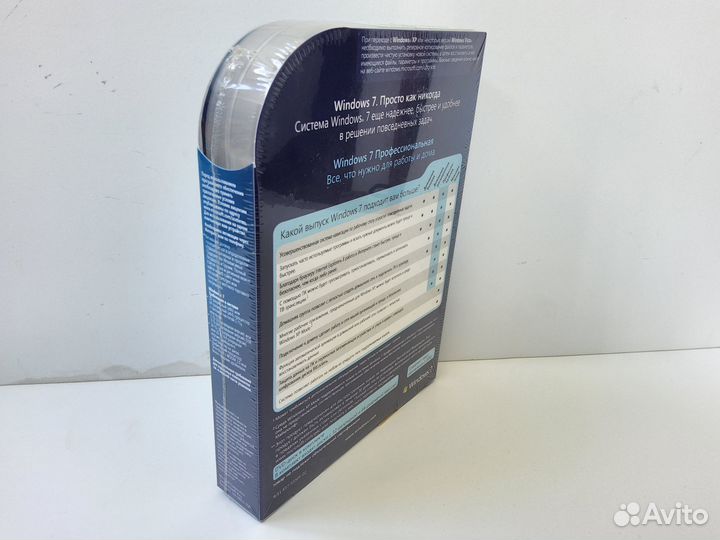 Windows 7 Проф, Rus Box (32/64, SP1)