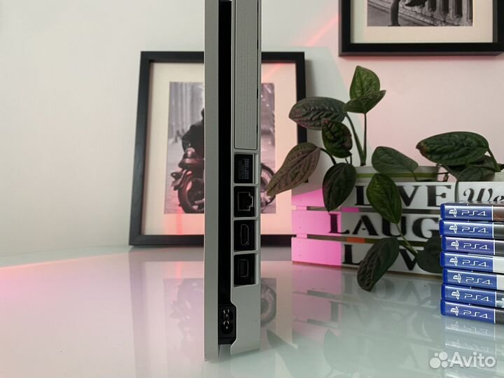 Sony playstation ps 4 slim 1 tb белая + 50 игр