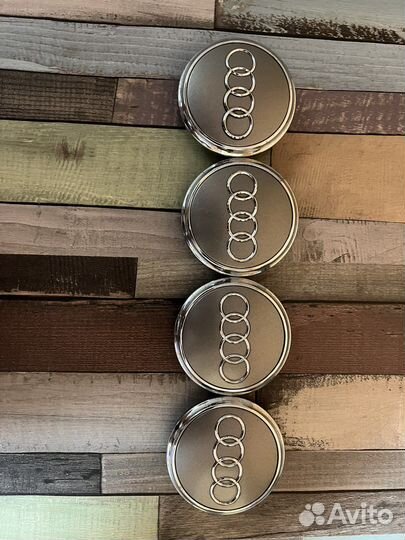 Заглушки на литые диски audi