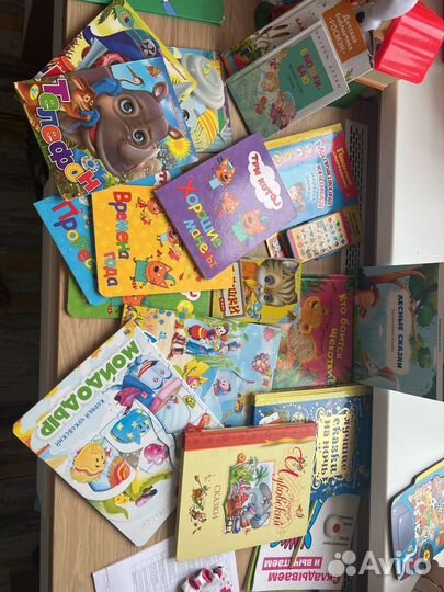 Книжки для детей 0-3