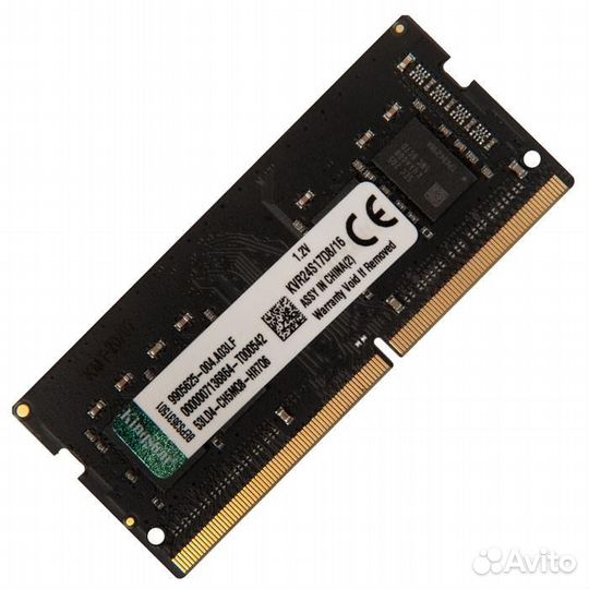 Оперативная память для ноутбука SO-dimm DDR4, 16 Г