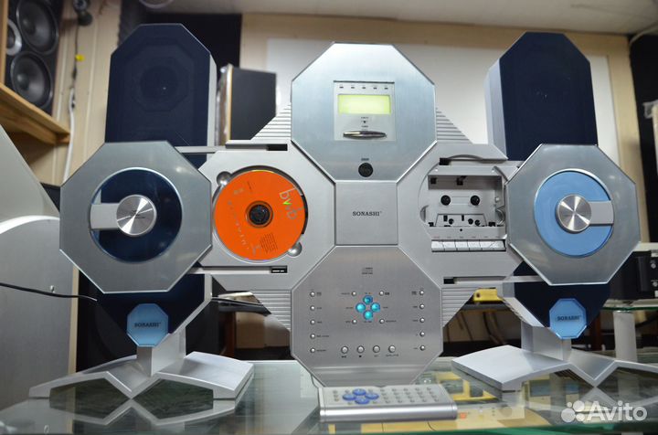 Редкий музыкальный центр Sonashi SCD-1808 PR