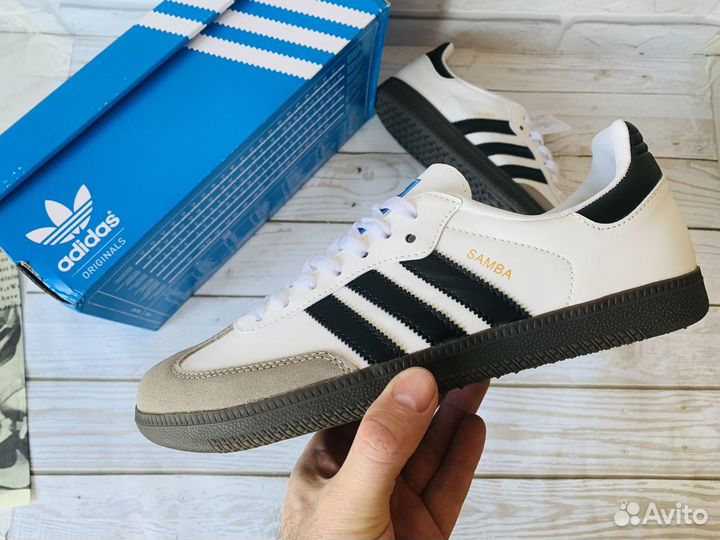 Кроссовки adidas samba vegan