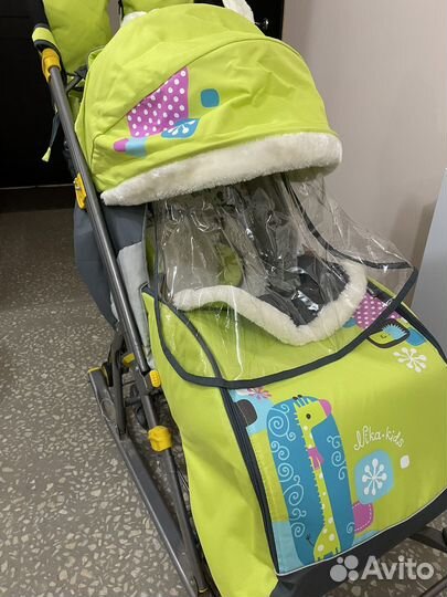 Коляска санки