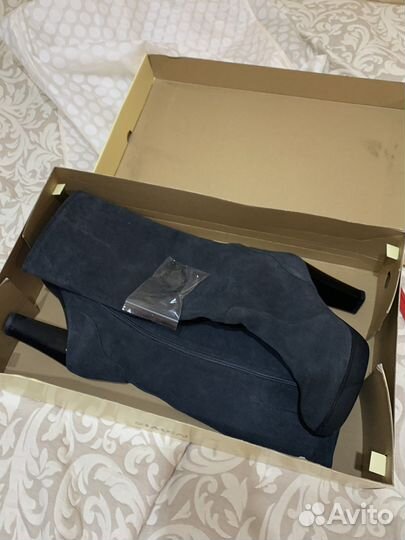 Сапоги осень весна женские 39 натуральная кожа