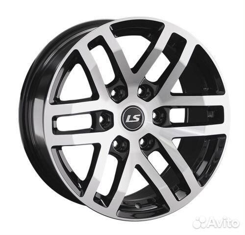 R17 6x139,7 8,5J ET30 D106,1 LS Wheels 1279 BKF