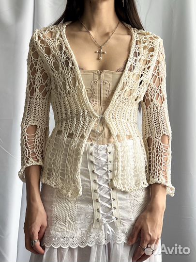 Кофта крошет