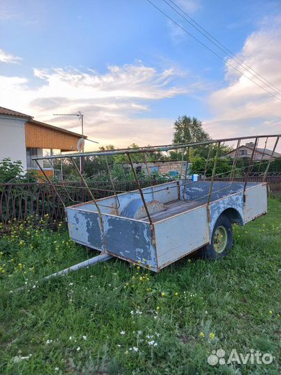 Одноосная телега и грабли