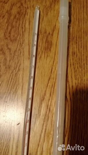 Термометр лабораторный стеклянный 100 С