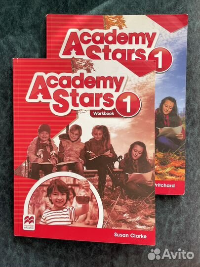 Academy stars 1 Учебкик+рабочая тетрадь