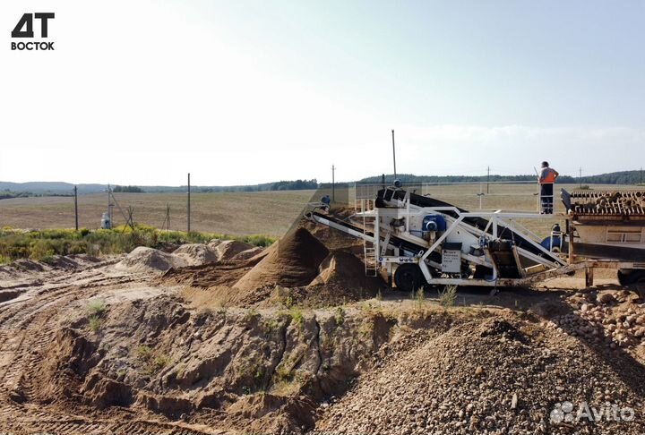 Мобильный комплекс для сортировки дт-120 (Грохот)