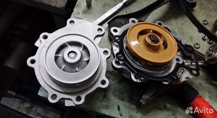 Замена помпы Skoda Kodiaq 2023-н.в