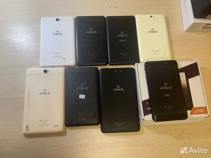 Арт.416 Планшет Irbis 8шт на запчасти