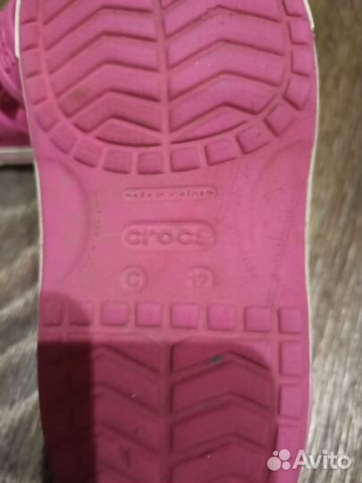 Сандалии для девочки Crocs C12