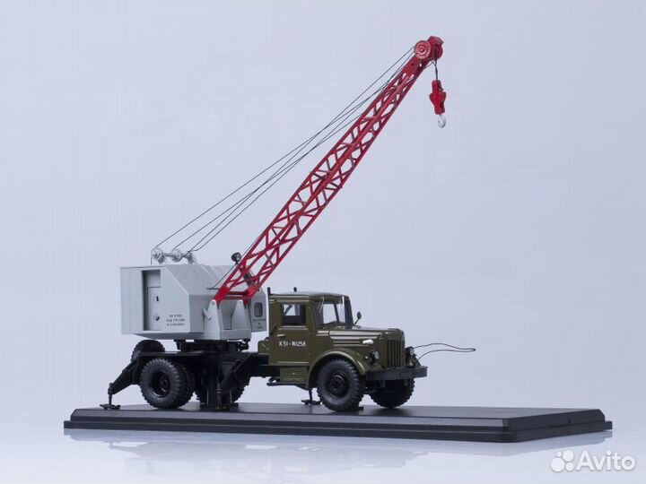 Маз 200 Кран К-51 1959 СССР SSM 1:43 SSM1164