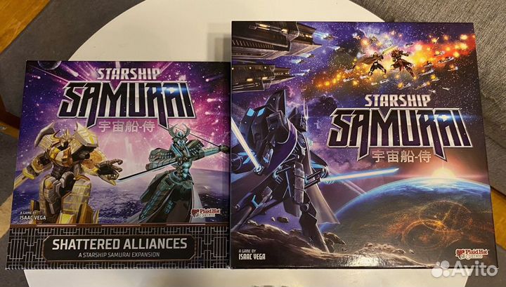 Starship Samurai + Samurai: Shattered Alliances
