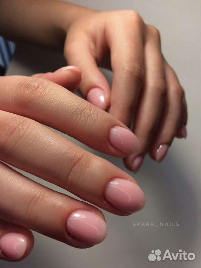 Наращивание, маникюр