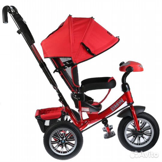 Велосипед BMW трехколесный, светомуз. панель