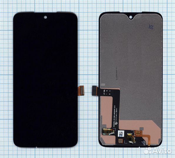 Модуль - для Motorola G7 Plus черный