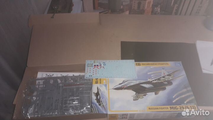 Сборная модель Миг-29 (9-13) 1/72 Звезда