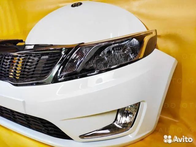 Фара Бампер Крыло Капот в Цвет Kia Rio 2010-2022