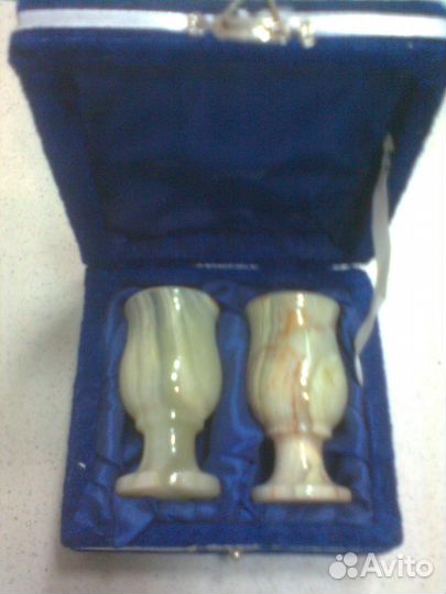 Рюмки из натурального оникса