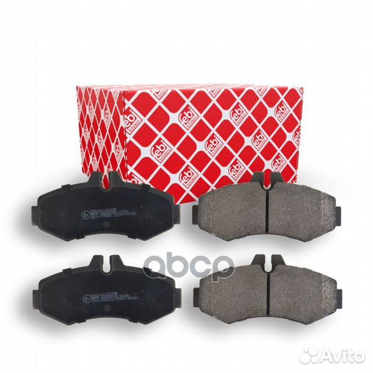 Колодки тормозные дисковые к-т перед 16094