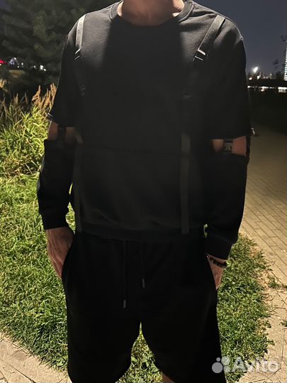 Мужская толстовка худди в стиле fabric