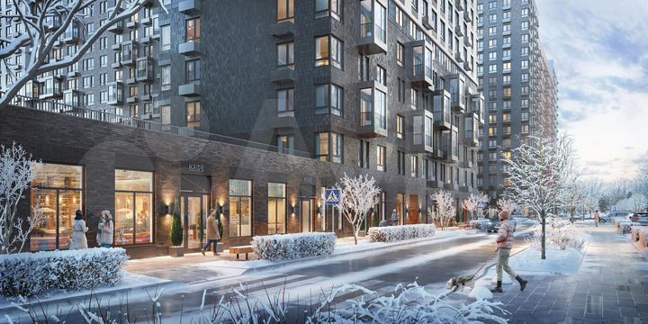 1-к. квартира, 36,7 м², 2/17 эт.