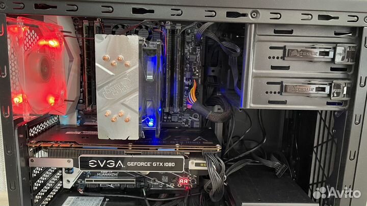 Мощный игровой компьютер c GTX 1080