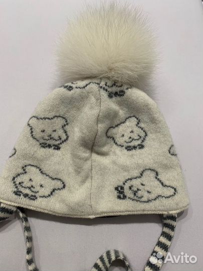 Кашемировая шапочка Tavitta размер на 1-2 года