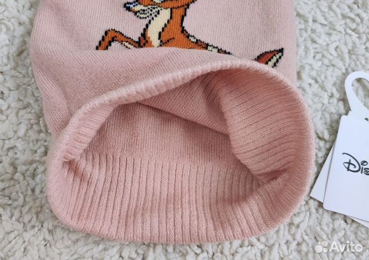 Reserved шапка и шарфик демисезон, р. 46-48