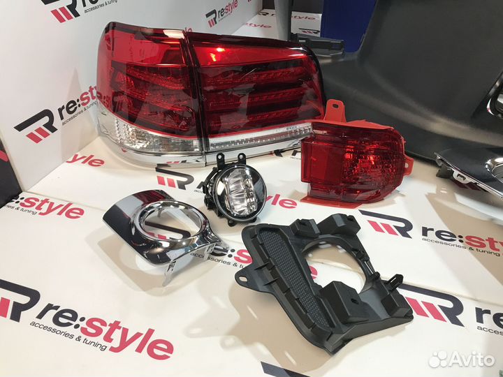 Рестайлинг Lexus LX570 c 07-12 в 12-15