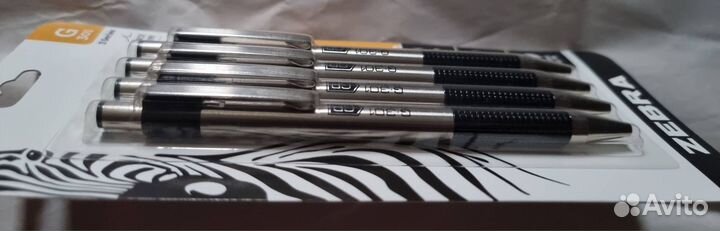 Гель ручка Zebra Pen G-301 ориг. металл