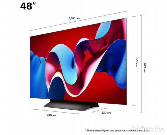 Новые LG Oled48C4 Oled телевизоры. Гарантия