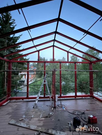 Профнастил HC44 0,5 Quarzit RAL 3005 красное вино