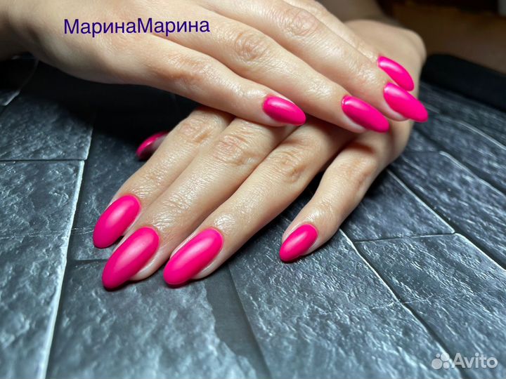 Покрытие гель лаком, маникюр