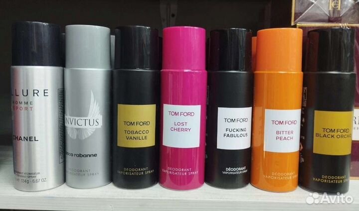 Дезодоранты мужские и женские 200мл