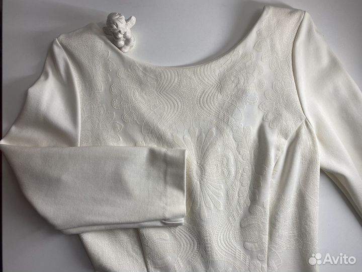 Платье Love republic 44 ванильный белый